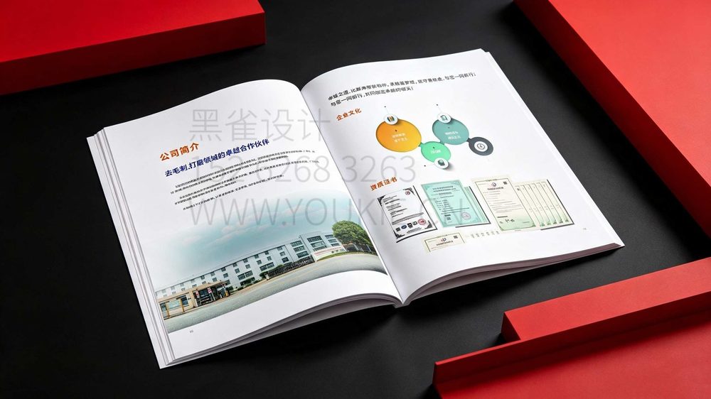 工业机器人自动化企业画册与智能制造解决方案宣传册设计封面